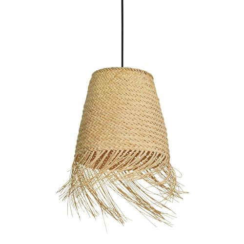 EGLO Hängelampe Aycliffe, 1-flammige Pendelleuchte Esstisch, Esszimmerlampe im Boho Design mit Lampenschirm aus Seegras in Natur, Hängeleuchte mit E27 Fassung EGLO Hängelampe Aycliffe, 1-flammige Pendelleuchte Esstisch, Esszimmerlampe im Boho Design mit Lampenschirm aus Seegras in Natur, Hängeleuchte mit E27 Fassung von EGLO