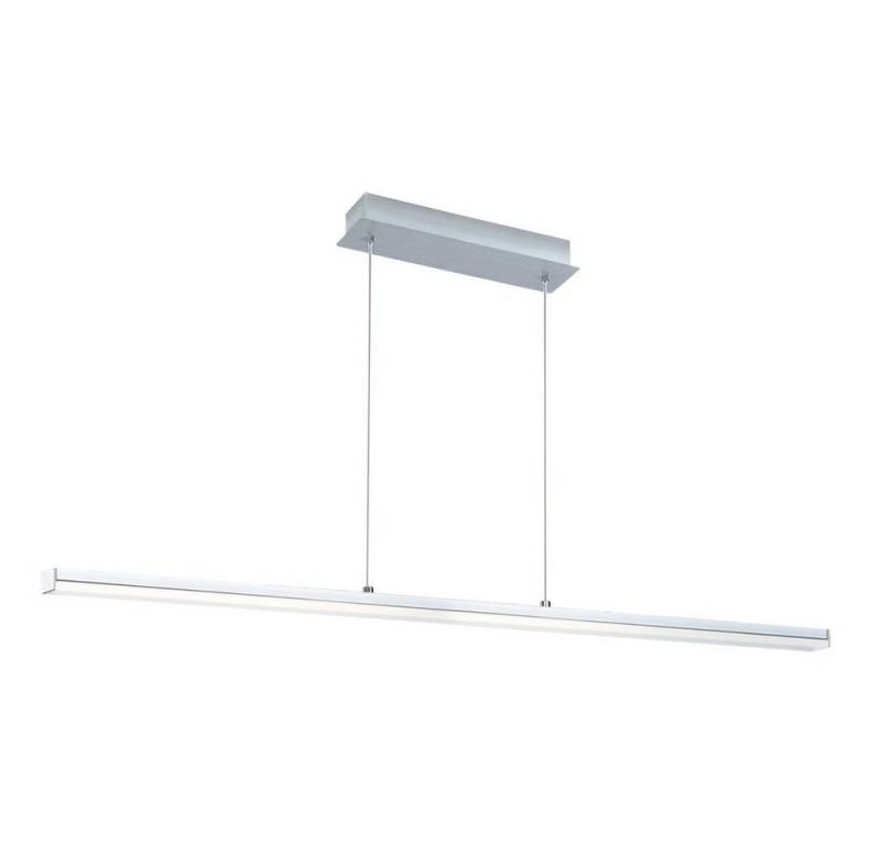 EGLO LED Pendelleuchte, LED-Leuchtmittel fest verbaut, Warmweiß, LED Pendel Lampe Wohn Zimmer Beleuchtung Hänge Leuchte Chrom ALU von EGLO