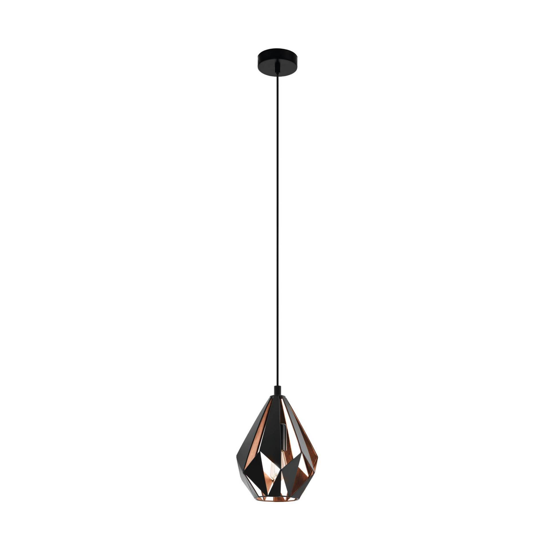 EGLO Hängeleuchte 'CARLTON 1' kupferfarben E27, Ø 20,5 cm EGLO Hängeleuchte 'CARLTON 1' kupferfarben E27, Ø 20,5 cm von EGLO