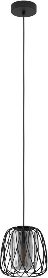 EGLO Hängeleuchte FLORESTA Pendellampe, Stahl und Glas, IP20, E27, Esstischlampe, Lampe, Leuchtmittel wechselbar, ohne Leuchtmittel, Elegante Hängelampe für Esszimmer, Küche oder Wohnzimmer von EGLO