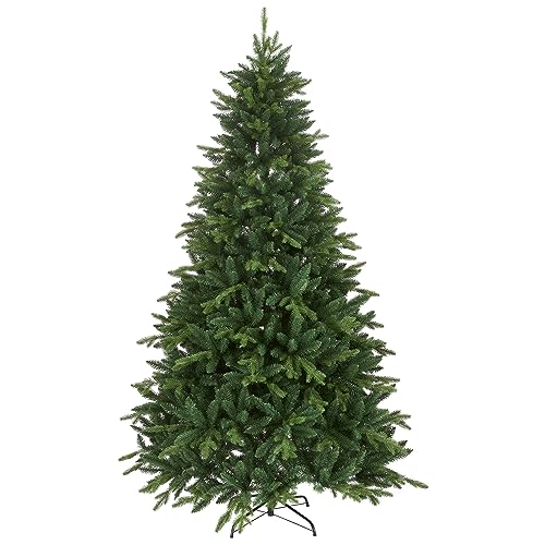 EGLO Künstlicher Weihnachtsbaum Bergen, naturgetreuer Deko Tannenbaum für Innen, Kunstbaum wie echt, Christbaum zum Stecken, 210 cm von EGLO