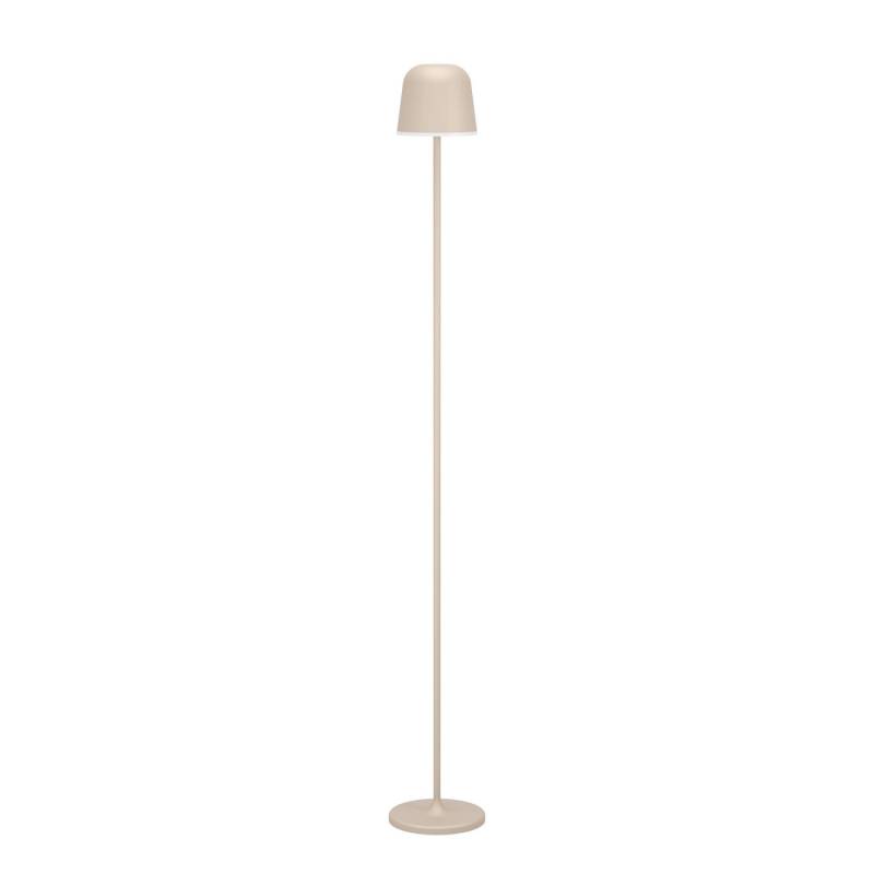EGLO LED Akku Stehlampe MANNERA-L kabellose Touchdimmer Sandfarben IP54 von EGLO