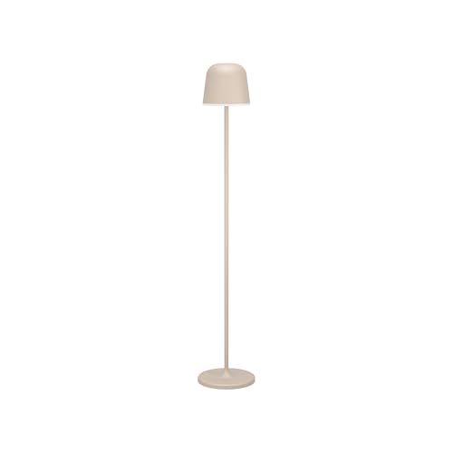 EGLO LED Akku Stehlampe Mannera-L, kabellose Standleuchte touch dimmbar, Lampe Wohnzimmer aus Metall in Beige, Lampe für außen und innen, IP54 EGLO LED Akku Stehlampe Mannera-L, kabellose Standleuchte touch dimmbar, Lampe Wohnzimmer aus Metall in Beige, Lampe für außen und innen, IP54 von EGLO
