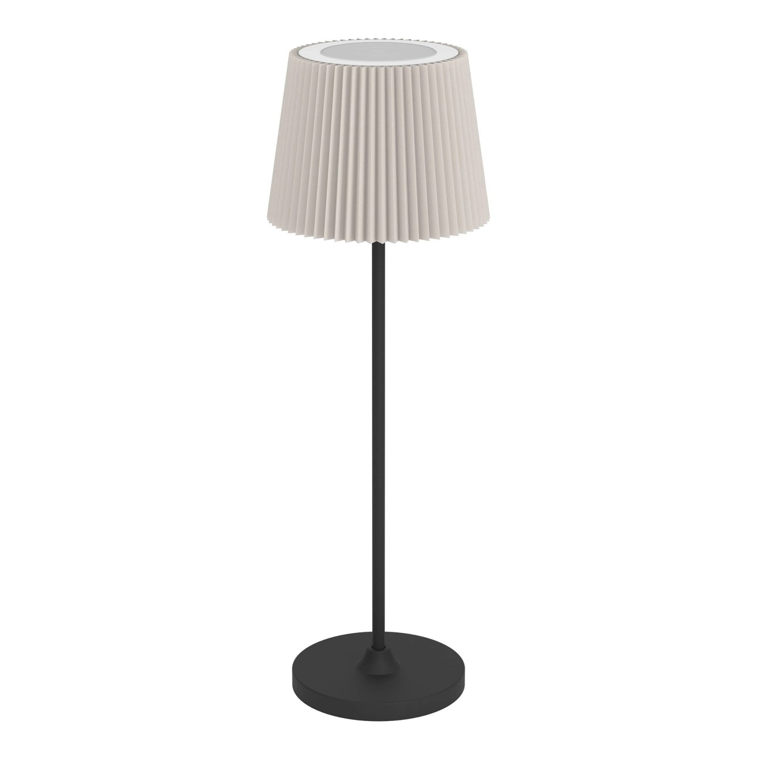 EGLO LED Akku Tischleuchte LEONERO Schwarz/Beige kabellos Touchdimmer H 370mm EGLO LED Akku Tischleuchte LEONERO Schwarz/Beige kabellos Touchdimmer H 370mm von EGLO