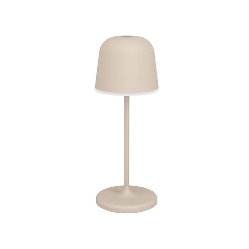 EGLO LED Akku Tischleuchte außen Mannera-S, kabellose Outdoor Tischlampe touch dimmbar, Außenleuchte mit Erdspieß, Alu, Stahl in beige, IP54 EGLO LED Akku Tischleuchte außen Mannera-S, kabellose Outdoor Tischlampe touch dimmbar, Außenleuchte mit Erdspieß, Alu, Stahl in beige, IP54 von EGLO