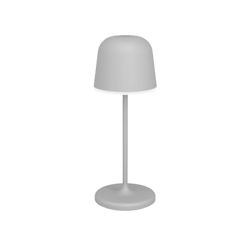 EGLO LED Akku Tischleuchte außen Mannera-S, kabellose Outdoor Tischlampe touch dimmbar, Außenleuchte mit Erdspieß, Alu, Stahl in grau, IP54 EGLO LED Akku Tischleuchte außen Mannera-S, kabellose Outdoor Tischlampe touch dimmbar, Außenleuchte mit Erdspieß, Alu, Stahl in grau, IP54 von EGLO