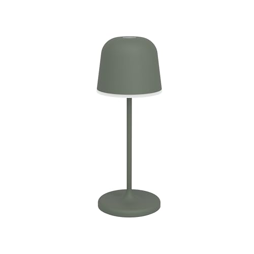 EGLO LED Akku Tischleuchte außen Mannera-S, kabellose Outdoor Tischlampe touch dimmbar, Außenleuchte mit Erdspieß, Alu, Stahl in grün, IP54 EGLO LED Akku Tischleuchte außen Mannera-S, kabellose Outdoor Tischlampe touch dimmbar, Außenleuchte mit Erdspieß, Alu, Stahl in grün, IP54 von EGLO