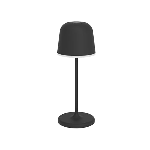 EGLO LED Akku Tischleuchte außen Mannera-S, kabellose Outdoor Tischlampe touch dimmbar, Außenleuchte mit Erdspieß, Alu, Stahl in schwarz, IP54 EGLO LED Akku Tischleuchte außen Mannera-S, kabellose Outdoor Tischlampe touch dimmbar, Außenleuchte mit Erdspieß, Alu, Stahl in schwarz, IP54 von EGLO