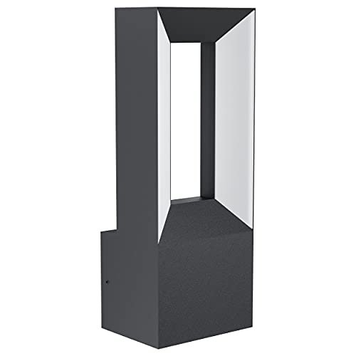 EGLO LED Außen Wandlampe Riforano, Außenleuchte aus Aluminium-Guss und Kunststoff, Wandleuchte in Schwarz und Weiß, LED Außenlampe warmweiß, IP44 EGLO LED Außen Wandlampe Riforano, Außenleuchte aus Aluminium-Guss und Kunststoff, Wandleuchte in Schwarz und Weiß, LED Außenlampe warmweiß, IP44 von EGLO