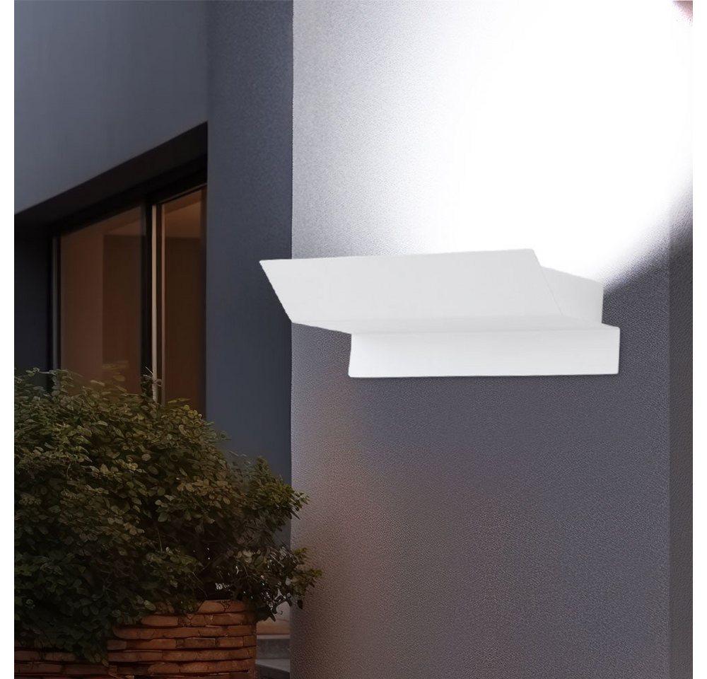 EGLO Außen-Wandleuchte, Leuchtmittel inklusive, Warmweiß, Wandleuchte Wandlampe Hauswandleuchte IP44 Eingangslampe LED von EGLO