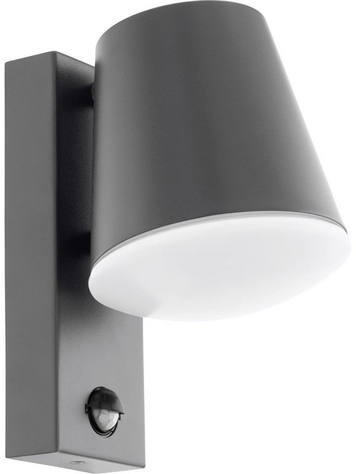 EGLO LED Außen-Wandleuchte Eglo Sensor-Außen-Wandleuchte Caldiero E27, Ohne Leuchtmittel, Mit Bewegungsmelder nicht dimmbar nicht Smart Home-fähig EGLO LED Außen-Wandleuchte Eglo Sensor-Außen-Wandleuchte Caldiero E27, Ohne Leuchtmittel, Mit Bewegungsmelder nicht dimmbar nicht Smart Home-fähig von EGLO