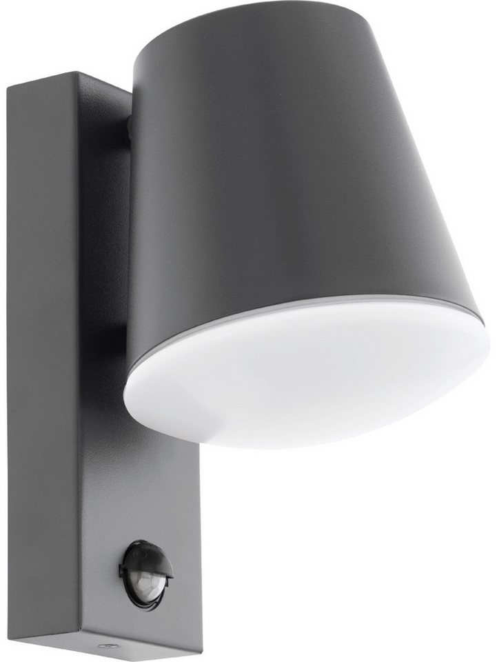 EGLO LED Außen-Wandleuchte Eglo Sensor-Außen-Wandleuchte Caldiero E27, Ohne Leuchtmittel, Mit Bewegungsmelder nicht dimmbar nicht Smart Home-fähig EGLO LED Außen-Wandleuchte Eglo Sensor-Außen-Wandleuchte Caldiero E27, Ohne Leuchtmittel, Mit Bewegungsmelder nicht dimmbar nicht Smart Home-fähig von EGLO