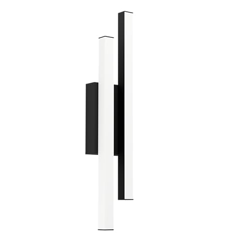 EGLO LED Außenleuchte Serricella, Wandleuchte außen mit 2 Leuchtstäben, Wand Außenbeleuchtung aus Metall in Schwarz, Außenlampe warmweiß, IP55 EGLO LED Außenleuchte Serricella, Wandleuchte außen mit 2 Leuchtstäben, Wand Außenbeleuchtung aus Metall in Schwarz, Außenlampe warmweiß, IP55 von EGLO