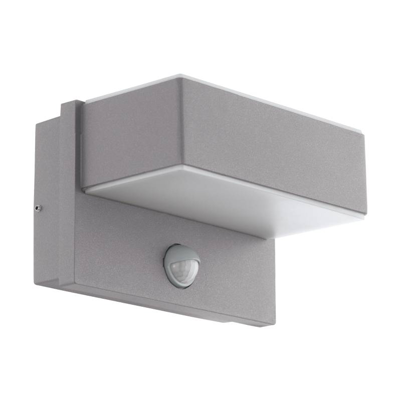 EGLO LED-Außenwandleuchte 'Azzinano' silber 5,6 W von EGLO