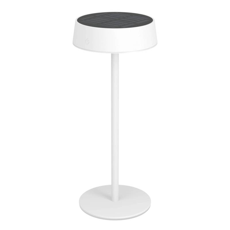EGLO LED-CCT Solar Tischleuchte SIMERI Weiß Touchdimmer IP54 von EGLO