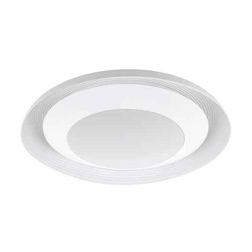 EGLO LED Deckenlampe Canicosa, Deckenleuchte, Stahl in weiss, Kunststoff in weiss warmweiß-kaltweiß EGLO LED Deckenlampe Canicosa, Deckenleuchte, Stahl in weiss, Kunststoff in weiss warmweiß-kaltweiß von EGLO