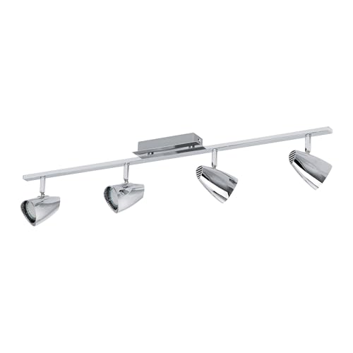 EGLO LED Deckenlampe Corbera, Deckenstrahler, Stahl, Kunststoff in chrom, GU10 Fassung EGLO LED Deckenlampe Corbera, Deckenstrahler, Stahl, Kunststoff in chrom, GU10 Fassung von EGLO