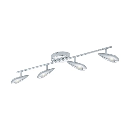 EGLO LED Deckenlampe Pedregal, Deckenstrahler, Stahl in chrom, warmweiß EGLO LED Deckenlampe Pedregal, Deckenstrahler, Stahl in chrom, warmweiß von EGLO