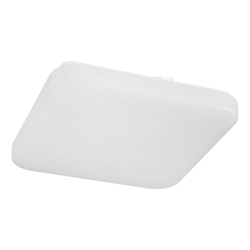 EGLO LED Deckenlampe Pogliola, Deckenleuchte mit Dip Switch, Lampe Decke Küche, Metall und Kunststoff in Weiß, warmweiß, neutralweiß, kaltweiß, 33x33 cm EGLO LED Deckenlampe Pogliola, Deckenleuchte mit Dip Switch, Lampe Decke Küche, Metall und Kunststoff in Weiß, warmweiß, neutralweiß, kaltweiß, 33x33 cm von EGLO