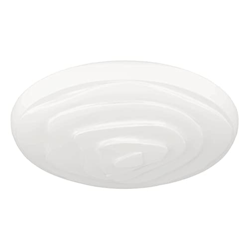 EGLO LED Deckenleuchte Battistona mit Fernbedienung, dimmbare Deckenlampe mit Dekor, Lampe Decke aus Kunststoff und Metall in weiß, Deckenbeleuchtung warmweiß-kaltweiß, Ø 48 cm EGLO LED Deckenleuchte Battistona mit Fernbedienung, dimmbare Deckenlampe mit Dekor, Lampe Decke aus Kunststoff und Metall in weiß, Deckenbeleuchtung warmweiß-kaltweiß, Ø 48 cm von EGLO