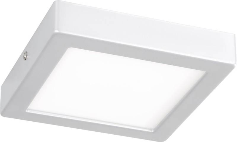 EGLO LED Deckenleuchte Eglo LED Deckenleuchte Idun silber 17 x 17 cm, Inkl. Leuchtmittel, Nicht dimmbar nicht Smart Home-fähig ohne Bewegungsmelder von EGLO
