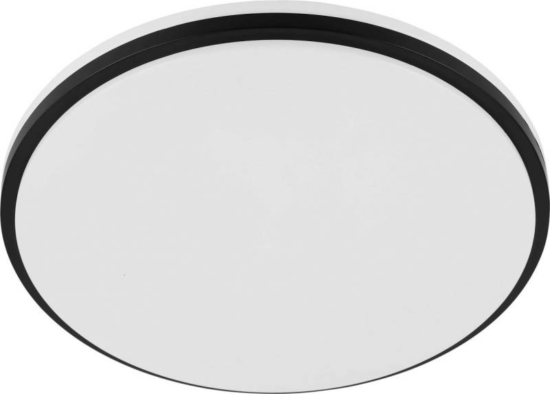 EGLO LED Deckenleuchte Eglo LED Deckenleuchte Margidore schwarz weiß Ø 34, Inkl. Leuchtmittel, Nicht dimmbar nicht Smart Home-fähig ohne Bewegungsmelder von EGLO