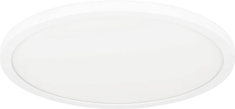 EGLO LED Deckenleuchte Eglo LED Deckenleuchte Minerario weiß Ø 30 cm, Inkl. Leuchtmittel, Nicht dimmbar nicht Smart Home-fähig ohne Bewegungsmelder von EGLO