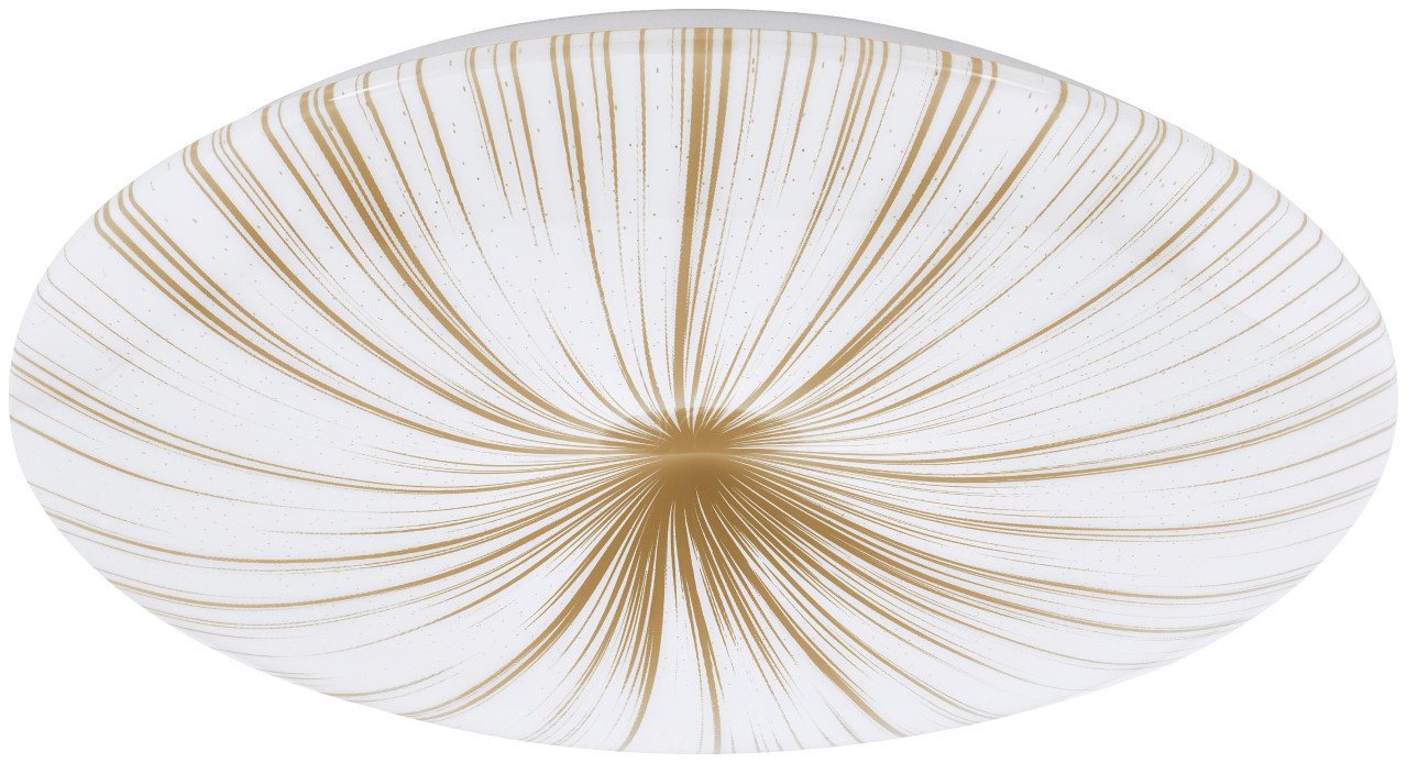 EGLO LED Deckenleuchte Eglo LED Deckenleuchte Nieves 1 weiß gold Ø 51 cm, Inkl. Leuchtmittel, Nicht dimmbar nicht Smart Home-fähig ohne Bewegungsmelder EGLO LED Deckenleuchte Eglo LED Deckenleuchte Nieves 1 weiß gold Ø 51 cm, Inkl. Leuchtmittel, Nicht dimmbar nicht Smart Home-fähig ohne Bewegungsmelder von EGLO