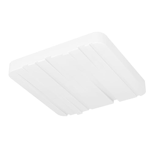 EGLO LED Deckenleuchte Ferentino, quadratische Deckenlampe mit Dekor, LED-Panel aus Kunststoff und Metall in weiß, Deckenbeleuchtung warmweiß, 28 x 28 cm EGLO LED Deckenleuchte Ferentino, quadratische Deckenlampe mit Dekor, LED-Panel aus Kunststoff und Metall in weiß, Deckenbeleuchtung warmweiß, 28 x 28 cm von EGLO