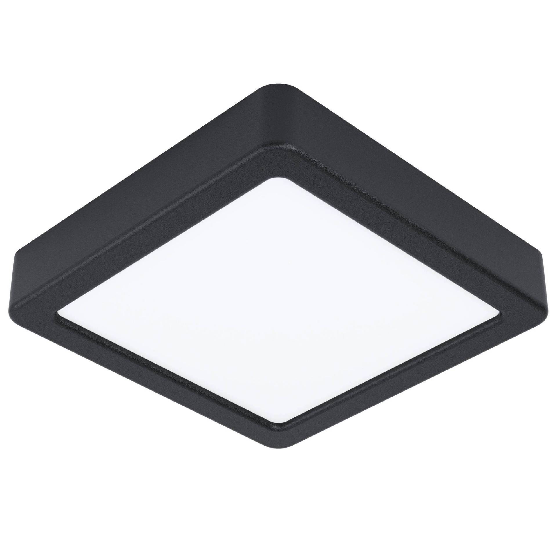 EGLO LED-Deckenleuchte 'Fueva 5' schwarz 16 x 16 x 2,8 cm 1200 lm EGLO LED-Deckenleuchte 'Fueva 5' schwarz 16 x 16 x 2,8 cm 1200 lm von EGLO