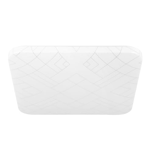 EGLO LED Deckenleuchte Rende, quadratische Deckenlampe mit geometrischem Dekor, Lampe Decke aus Kunststoff und Metall in weiß und gold, Deckenbeleuchtung warmweiß, 38 x 38 cm EGLO LED Deckenleuchte Rende, quadratische Deckenlampe mit geometrischem Dekor, Lampe Decke aus Kunststoff und Metall in weiß und gold, Deckenbeleuchtung warmweiß, 38 x 38 cm von EGLO