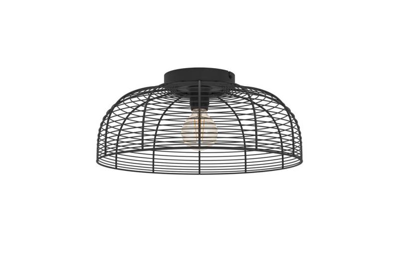 EGLO LED Deckenleuchte Rinroe, Leuchtmittel exklusive, Wand-/Deckenleuchte - H20 x Ø45 cm - schwarz - 1X40W exkl. EGLO LED Deckenleuchte Rinroe, Leuchtmittel exklusive, Wand-/Deckenleuchte - H20 x Ø45 cm - schwarz - 1X40W exkl. von EGLO