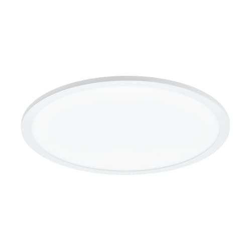EGLO LED Deckenleuchte Sarsina, dimmbare Aufbauleuchte aus Aluminium und Kunststoff, Deckenlampe in weiß, Deckenbeleuchtung neutralweiß, Küchenlampe Ø 45 cm EGLO LED Deckenleuchte Sarsina, dimmbare Aufbauleuchte aus Aluminium und Kunststoff, Deckenlampe in weiß, Deckenbeleuchtung neutralweiß, Küchenlampe Ø 45 cm von EGLO