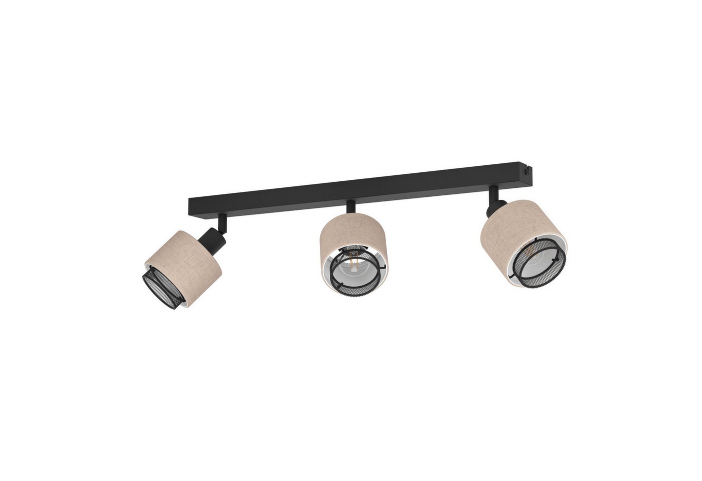 EGLO LED Deckenspot Rosley, Leuchtmittel exklusive, Spot - L43 x B9 x H18,5 cm - schwarz - 3X40W exkl. EGLO LED Deckenspot Rosley, Leuchtmittel exklusive, Spot - L43 x B9 x H18,5 cm - schwarz - 3X40W exkl. von EGLO