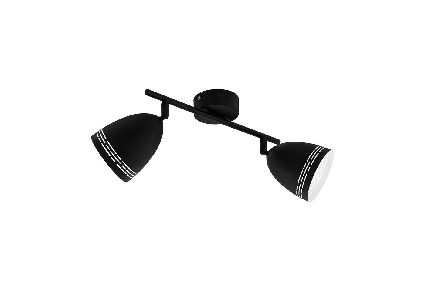 EGLO LED Deckenspot Sabatella, Leuchtmittel exklusive, Deckenlampe aus Stahl, Flurlampe in schwarz und weiß, Wohnzimmerlampe EGLO LED Deckenspot Sabatella, Leuchtmittel exklusive, Deckenlampe aus Stahl, Flurlampe in schwarz und weiß, Wohnzimmerlampe von EGLO