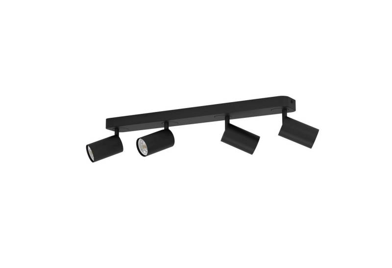 EGLO LED Deckenspot Telimbela-z, Leuchtmittel inklusive, Spot - L58 x B8 x H9,7 cm - schwarz - 4X4,9W inkl. von EGLO