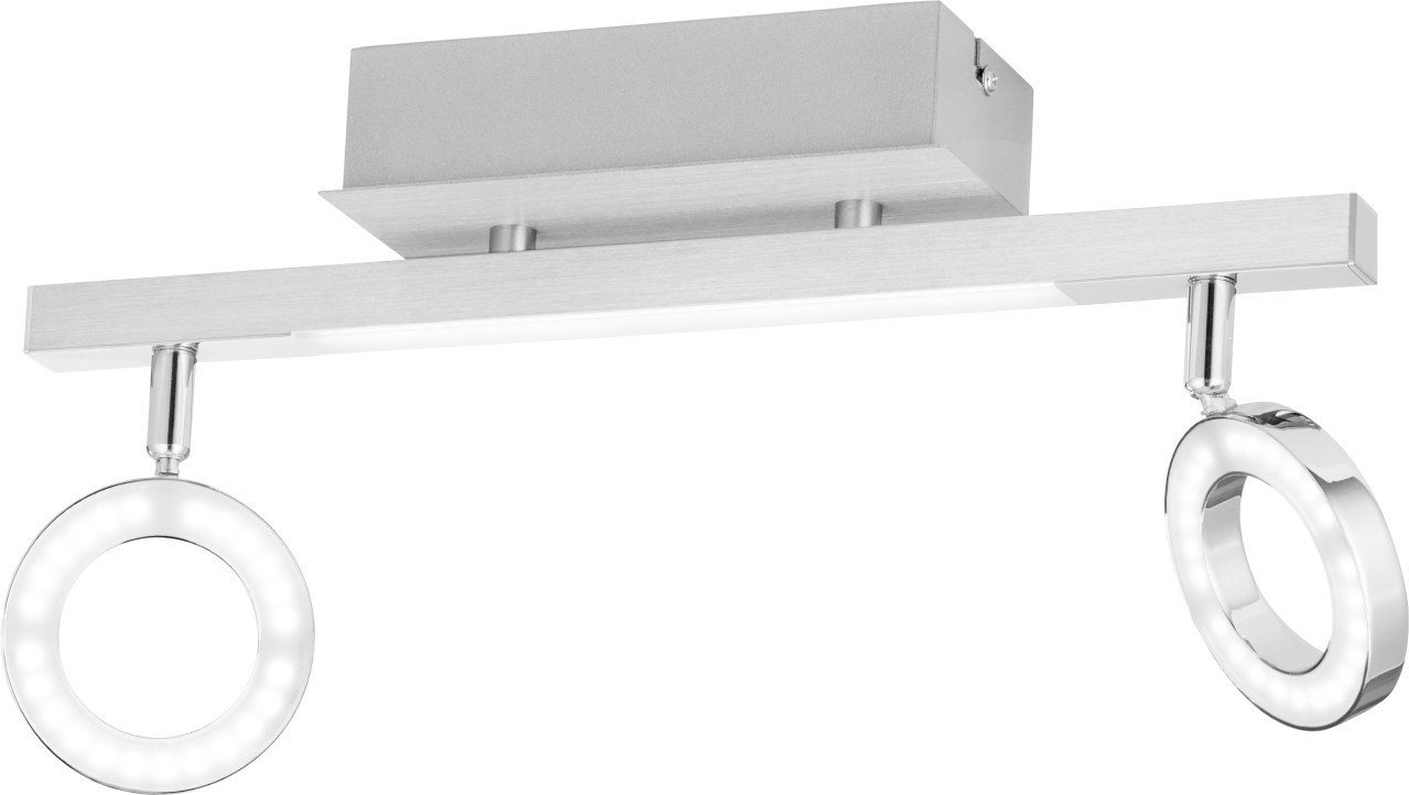 EGLO LED Deckenstrahler Eglo 2er LED Spot Cardillio 1 alu-chrom 39 x 8,5, Inkl. Leuchtmittel, Nicht dimmbar nicht Smart Home-fähig ohne Bewegungsmelder EGLO LED Deckenstrahler Eglo 2er LED Spot Cardillio 1 alu-chrom 39 x 8,5, Inkl. Leuchtmittel, Nicht dimmbar nicht Smart Home-fähig ohne Bewegungsmelder von EGLO