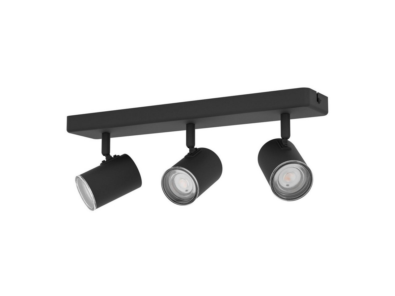 EGLO LED Deckenstrahler Eglo Leuchten 3er Spot Consuma 1 schwarz 40 x 13, Ohne Leuchtmittel, Nicht dimmbar nicht Smart Home-fähig ohne Bewegungsmelder EGLO LED Deckenstrahler Eglo Leuchten 3er Spot Consuma 1 schwarz 40 x 13, Ohne Leuchtmittel, Nicht dimmbar nicht Smart Home-fähig ohne Bewegungsmelder von EGLO