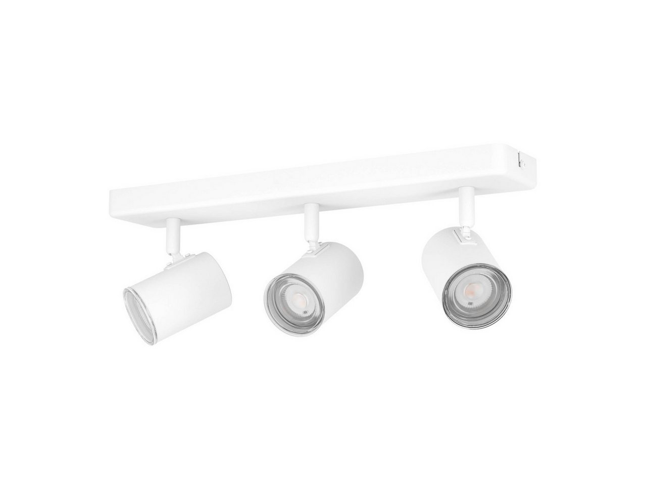 EGLO LED Deckenstrahler Eglo Leuchten 3er Spot Consuma 1 weiß 40 x 13 cm, Ohne Leuchtmittel, Nicht dimmbar nicht Smart Home-fähig ohne Bewegungsmelder EGLO LED Deckenstrahler Eglo Leuchten 3er Spot Consuma 1 weiß 40 x 13 cm, Ohne Leuchtmittel, Nicht dimmbar nicht Smart Home-fähig ohne Bewegungsmelder von EGLO