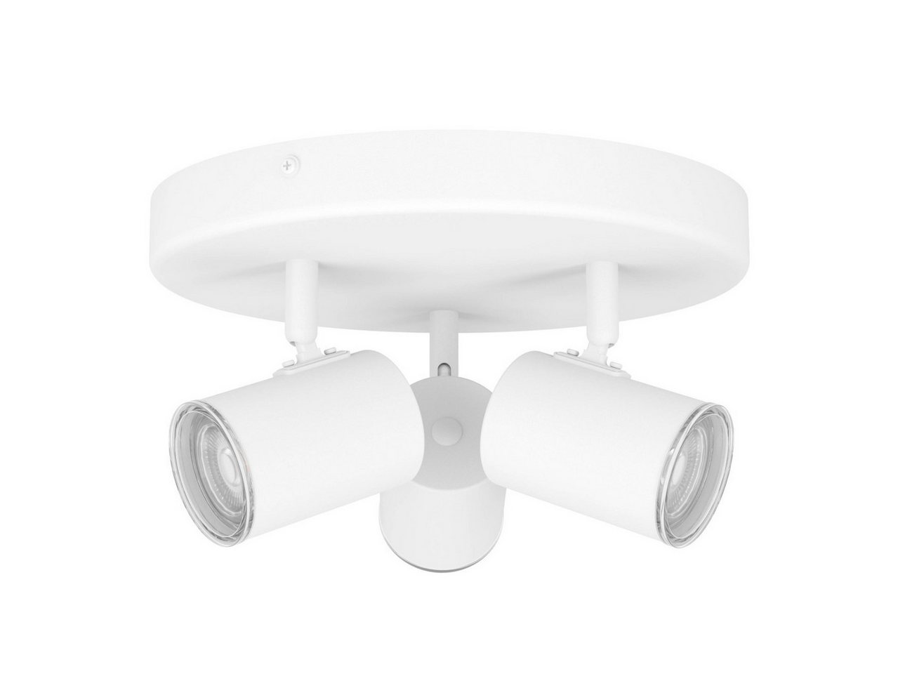 EGLO LED Deckenstrahler Eglo Leuchten 3er Spot Rondell Consuma 1 Ø 25 x 13, Ohne Leuchtmittel, Nicht dimmbar nicht Smart Home-fähig ohne Bewegungsmelder EGLO LED Deckenstrahler Eglo Leuchten 3er Spot Rondell Consuma 1 Ø 25 x 13, Ohne Leuchtmittel, Nicht dimmbar nicht Smart Home-fähig ohne Bewegungsmelder von EGLO