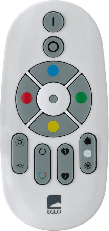 EGLO LED Dekolicht, EGLO Bluetooth-Fernbedienung - Weiß - Kunststoff - Smart-Home-Kompatib EGLO LED Dekolicht, EGLO Bluetooth-Fernbedienung - Weiß - Kunststoff - Smart-Home-Kompatib von EGLO
