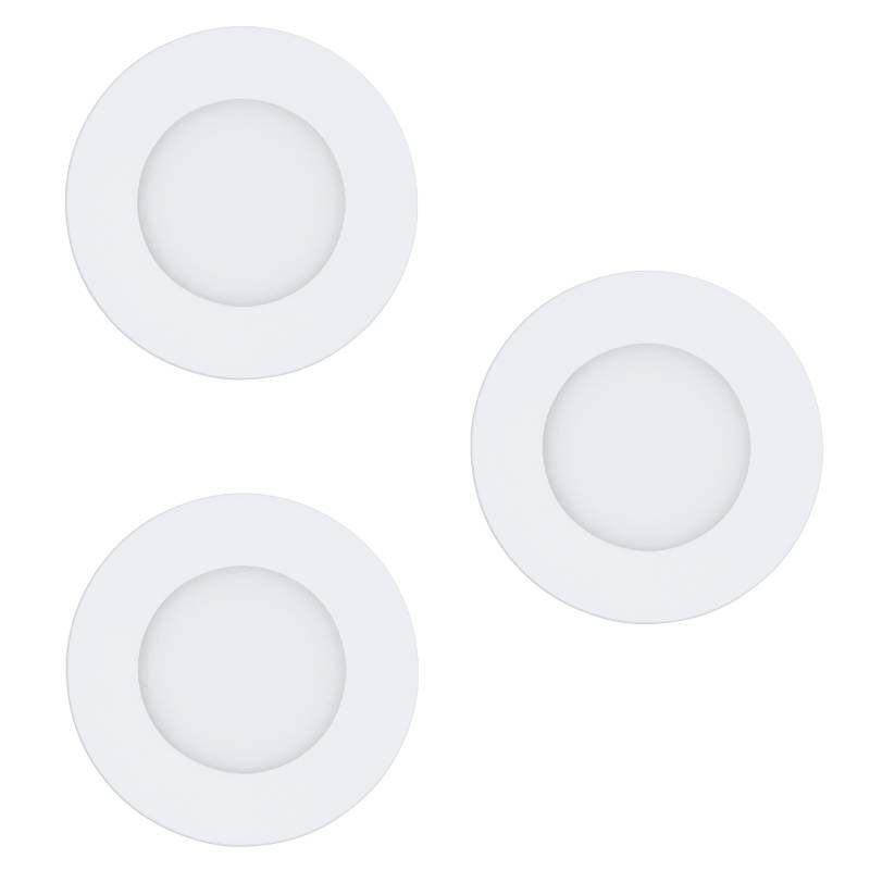 EGLO LED-Einbauleuchten-Set 'Fueva-Z' weiß Ø 86 cm von EGLO