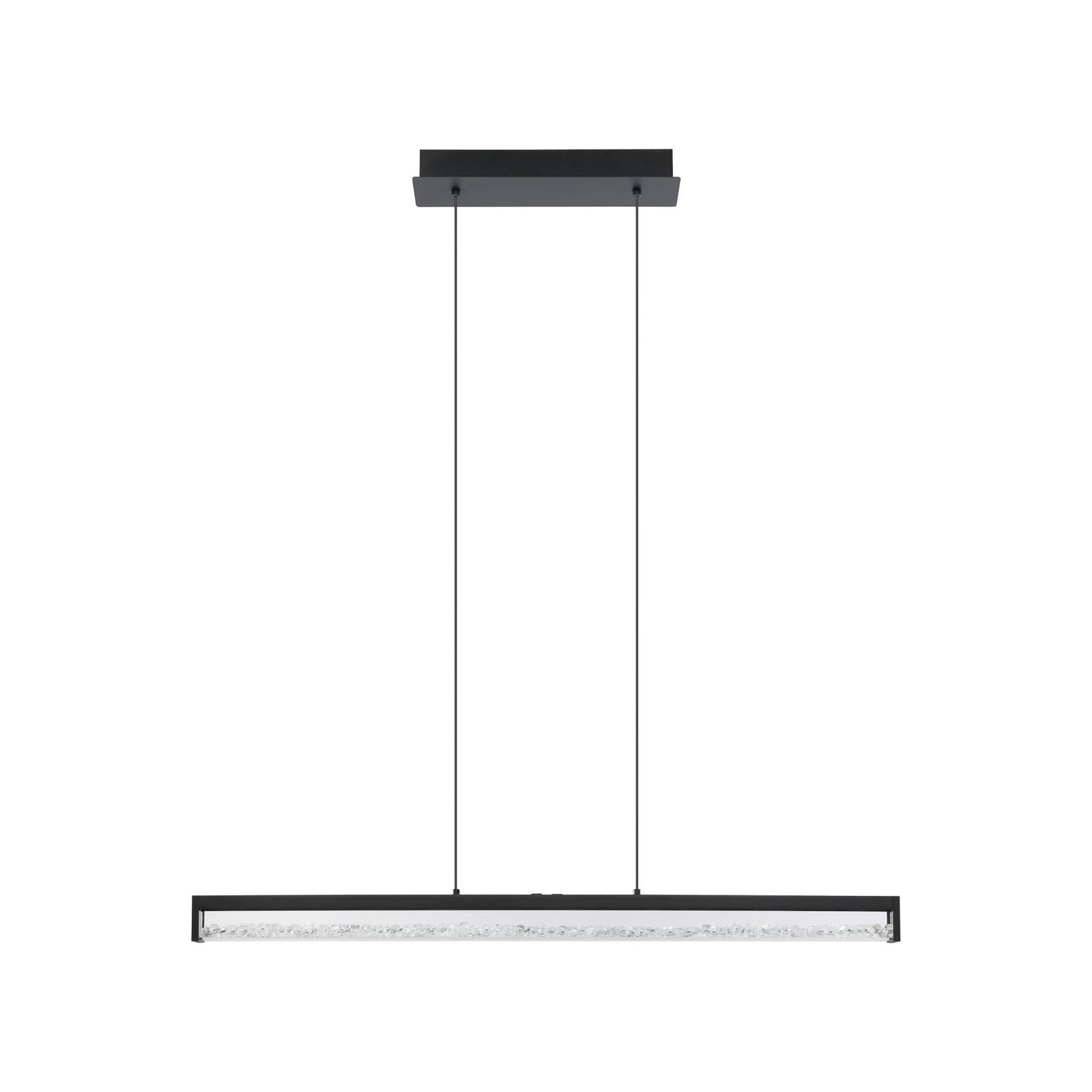 LED-Hängelampe Cardito Tunable white 100cm schwarz von EGLO