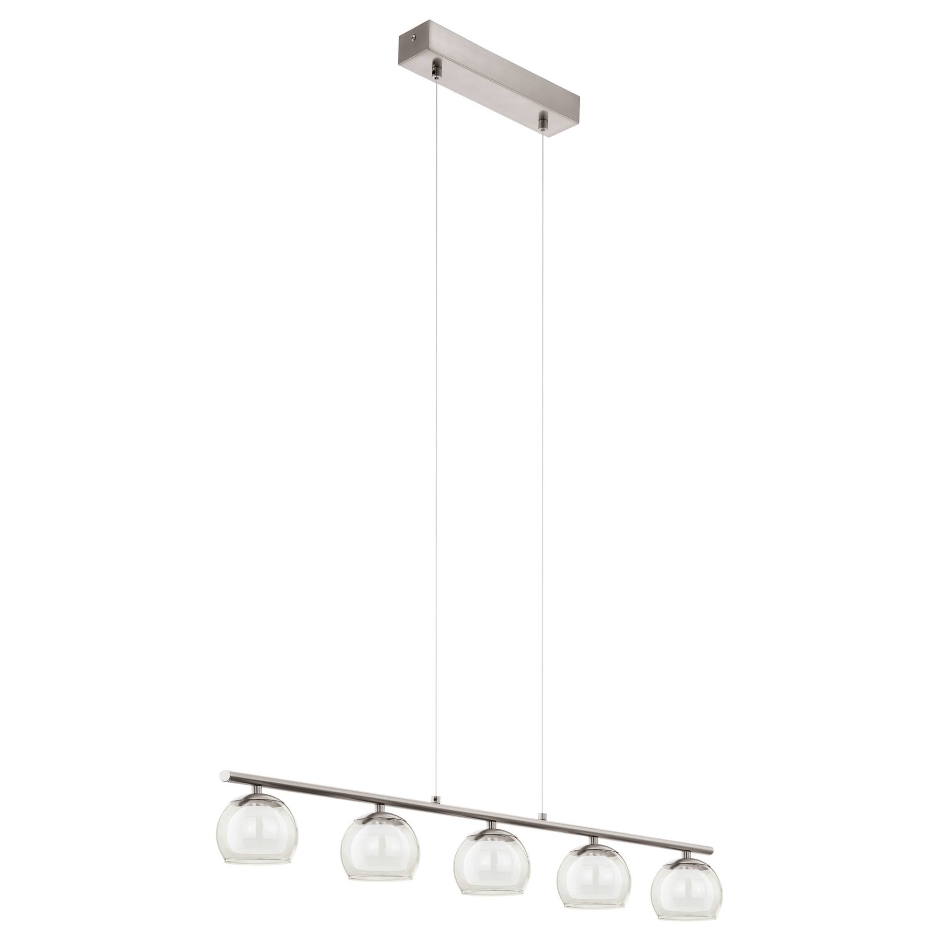 EGLO LED-Hängeleuchte 'Romagnese' nickel 5-flammig EGLO LED-Hängeleuchte 'Romagnese' nickel 5-flammig von EGLO