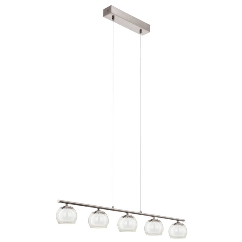 EGLO LED-Hängeleuchte 'Romagnese' nickel 5-flammig von EGLO