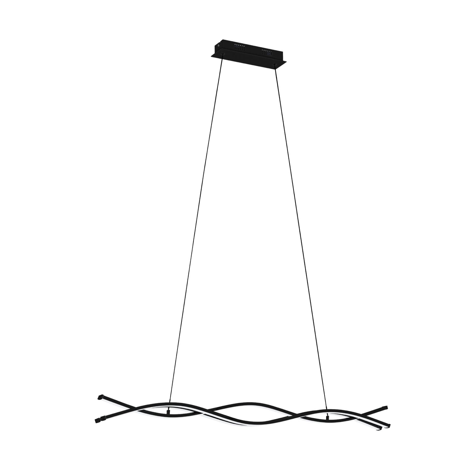 EGLO LED-Pendelleuchte 'Lasana 3' schwarz 38 W EGLO LED-Pendelleuchte 'Lasana 3' schwarz 38 W von EGLO