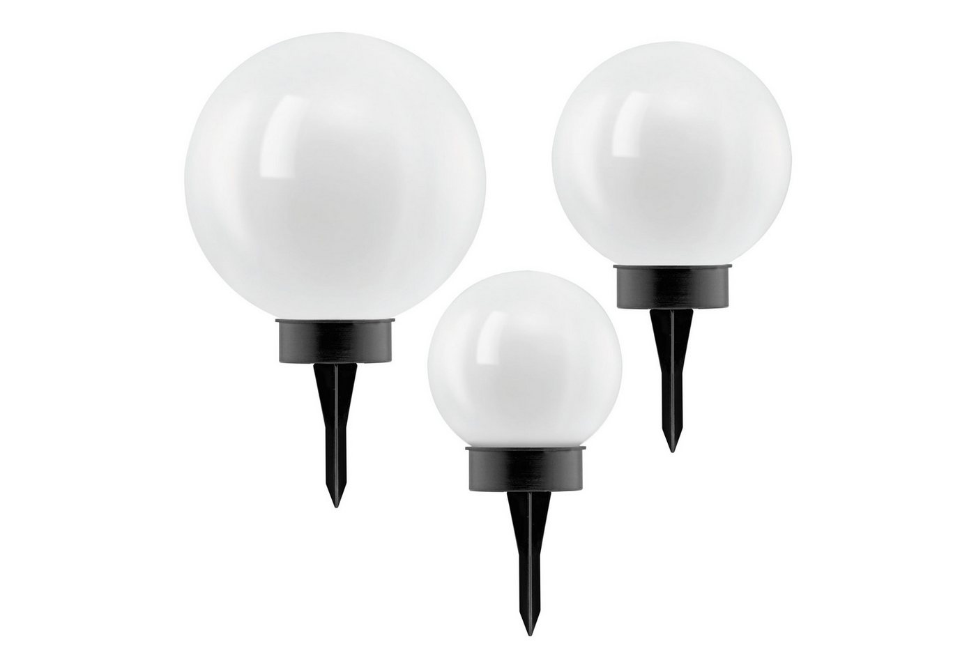 EGLO LED Solarleuchte Puglia, Leuchtmittel inklusive, Solarlampe schwarz, Außenlampe, IP44 spritzwassergeschützt EGLO LED Solarleuchte Puglia, Leuchtmittel inklusive, Solarlampe schwarz, Außenlampe, IP44 spritzwassergeschützt von EGLO