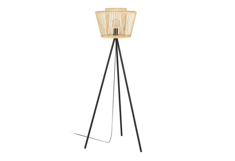 EGLO LED Stehlampe Hykeham, Leuchtmittel exklusive, Bambus Lampe Wohnzimmer, Wohnzimmerlampe mit E27 Fassung EGLO LED Stehlampe Hykeham, Leuchtmittel exklusive, Bambus Lampe Wohnzimmer, Wohnzimmerlampe mit E27 Fassung von EGLO