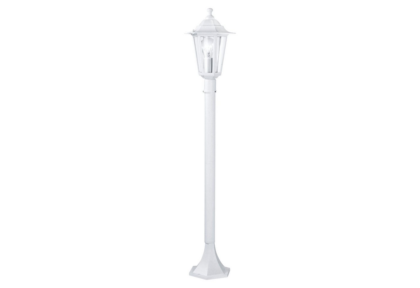 EGLO LED Stehlampe Laterna 5, Leuchtmittel exklusive, Stehleuchte - H103 x Ø19,5 cm - weiß - 1X60W exkl. EGLO LED Stehlampe Laterna 5, Leuchtmittel exklusive, Stehleuchte - H103 x Ø19,5 cm - weiß - 1X60W exkl. von EGLO