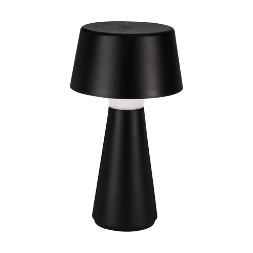 EGLO LED Tischlampe außen Huesa, Akku Nachttischlampe touch dimmbar, Outdoor Tischleuchte kabellos, aufladbar per USB, Kunststoff in Schwarz, warmweiß-kaltweiß, IP44 EGLO LED Tischlampe außen Huesa, Akku Nachttischlampe touch dimmbar, Outdoor Tischleuchte kabellos, aufladbar per USB, Kunststoff in Schwarz, warmweiß-kaltweiß, IP44 von EGLO